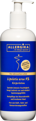 ALLERGIKA Lipolotio urea 5%