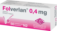 FOLVERLAN 0,4 mg Tabletten