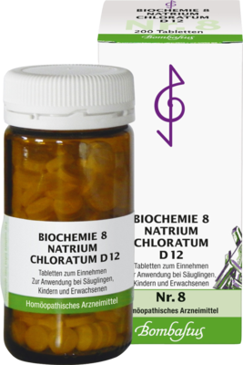 BIOCHEMIE 8 Natrium chloratum D 12 Tabletten