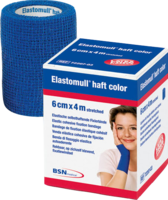 ELASTOMULL haft color 10 cmx20 m Fixierb.blau