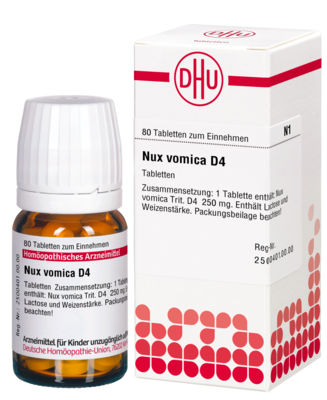 NUX VOMICA D 4 Tabletten