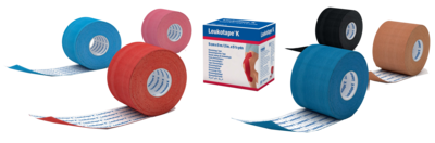 LEUKOTAPE K 5 cm hautfarben