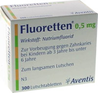 FLUORETTEN 0,5 mg Tabletten