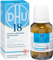 BIOCHEMIE DHU 18 Calcium sulfuratum D 6 Tabletten