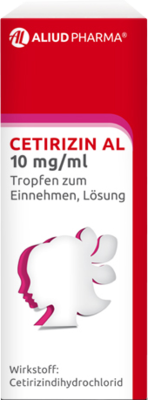 CETIRIZIN AL 10 mg/ml Tropfen zum Einnehmen