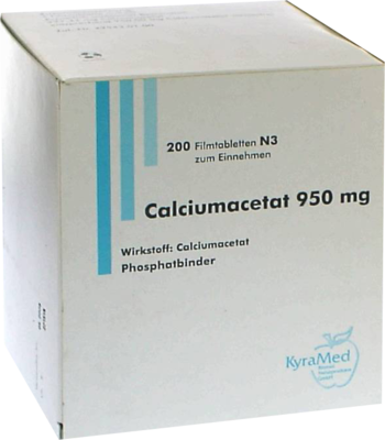 CALCIUMACETAT 950 mg Filmtabletten