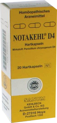 NOTAKEHL D 4 Kapseln