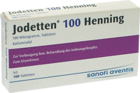 JODETTEN 100 Henning Tabletten