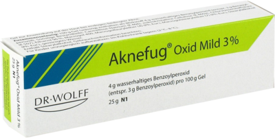 AKNEFUG oxid mild 3% Gel