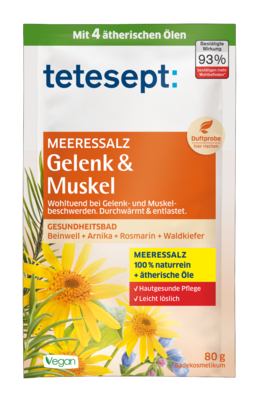 TETESEPT Meeressalz Gelenk+Muskel