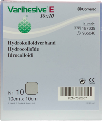 VARIHESIVE E 10x10 cm HKV hydroaktiv