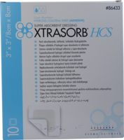 XTRASORB HCS Hydrogelplatte 8x8 cm haftend