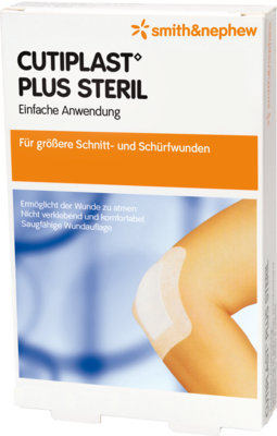 CUTIPLAST Plus steril 10x19,8 cm Verband