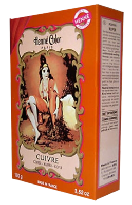 HENNA Color Pulver kupferrot CUIVRE