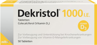 DEKRISTOL 1.000 I.E. Tabletten