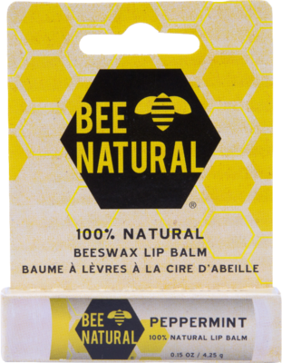 BEE Natural Lippenpflege-Stift Pfefferminz