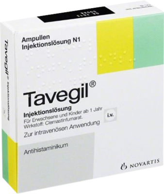 TAVEGIL Injektionslösung 2 mg/2 ml Ampullen