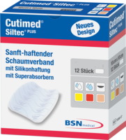 CUTIMED Siltec Plus Schaumverb.15x15 cm haftend