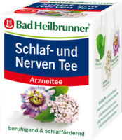 BAD HEILBRUNNER Schlaf- und Nerven Tee Filterbeut.