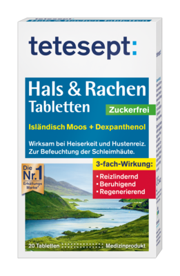 TETESEPT Hals & Rachen Tabletten zuckerfrei