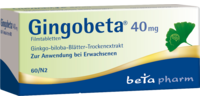 GINGOBETA 40 mg Filmtabletten