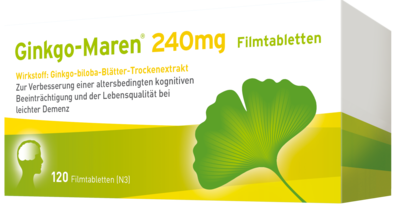 GINKGO-MAREN 240 mg Filmtabletten