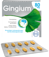 GINGIUM 80 mg Filmtabletten