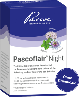 PASCOFLAIR Night überzogene Tabletten