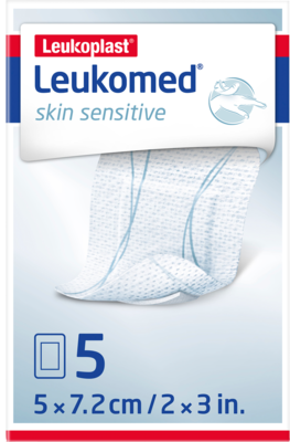 LEUKOMED skin sensitive steril 5x7,2 cm