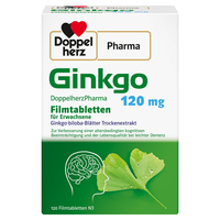 GINKGO DOPPELHERZPHARMA 120 mg Filmtabletten